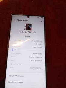 Samsung 22 Ultra 8 128 Good condition