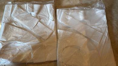 Disposable plastic aprons