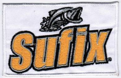 Sufix fishing Badge Embroidered Patch