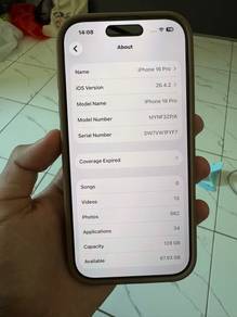 Iphone 16 pro 128gb zp set all ori part