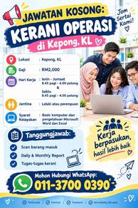 KERANI OPERASI - Kepong, Kuala Lumpur