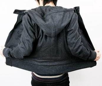 D.HOMME KOREAN ZiP-UP HOODIE SWEATER THICK JACKETS