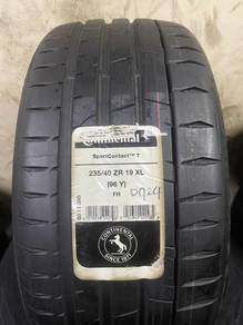 New Tyre 235-40-19 Continental CSC7 (24y) Last 2pc