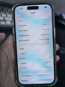 Iphone 15 256GB *Read description*