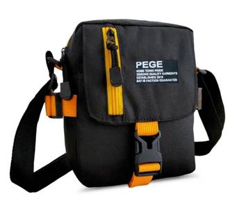 BB112 BLACK BEG SHOULDER CROSSBODY SLiNG BAG MAN