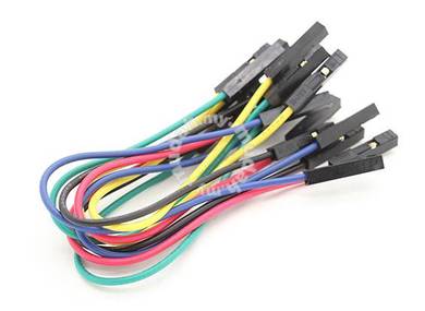 Female to Female Single Wire Jumper lead 25AWG 125