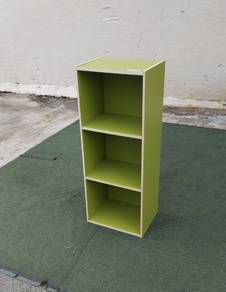 YD25Q Rak Kayu 3 Tier Wooden Rack Green