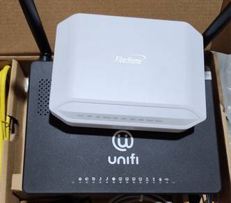 Modem and router
