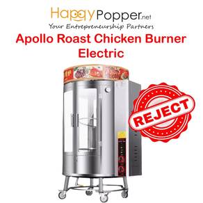 Apollo Roast Chicken Burner 85 cm Electric Reject