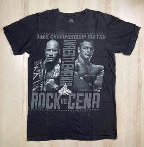 WWE Westlemania The Rock Vs John Cena Tee #W Used