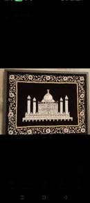 sebuah karya seni kraf tangan taj mahal 
