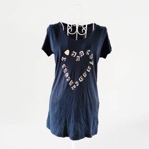 Marc By Marc Jacobs Navy Blue Top