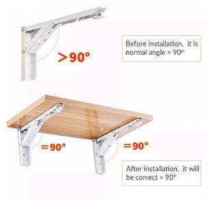 Foldable L bracket