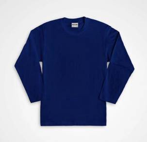 T-shirt long sleeve navy blue