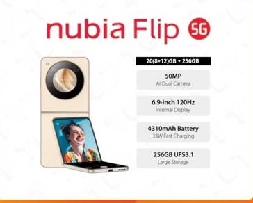 nubia 5g flip