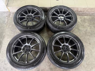Rim ze40 thailand pro racing 18 inch clear brembo