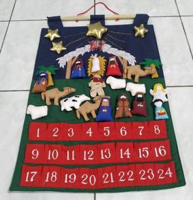 Vermont Christmas Co Nativity Scene Advent Calenda