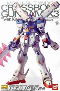 New 1/100 MG Crossbone Gundam X3 Ver.KA (P.BANDAI)