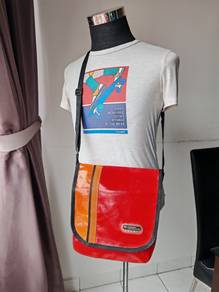 Sling Bag Red Waterproof