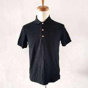 Burberry London England Black Polo Shirt