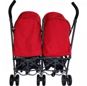 Twin stroller/ stroller kembar new