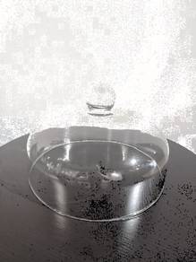 Curve / Glass Cake Dessert Cover