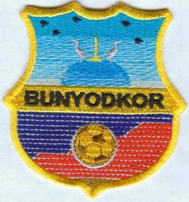 FC Bunyodkor Uzbek Uzbekistan Football Patch