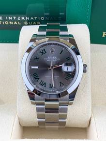 Rolex Datejust II 126300 Slate Wimbledon Dial (NEW
