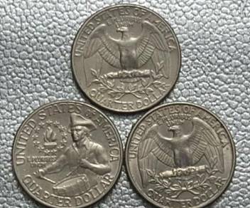 USD Quarter Dollar 1776-1976, 1982 , 1993