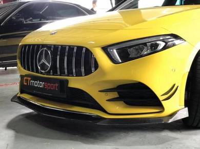 Mercedes W177 V177 A35 AMG Front Lip Aerokit CF