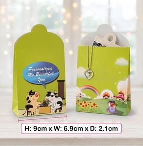 100 Small Kraft Paper Gift Bag Hadiah Kertas Kraft