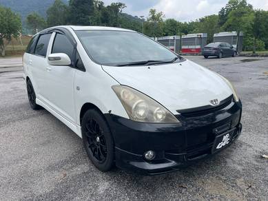 Toyota Wish TYPE E in Kuala Kubu Baru, SGR