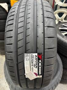 Tayar baru 235/50/18 yokohama advan sport EV