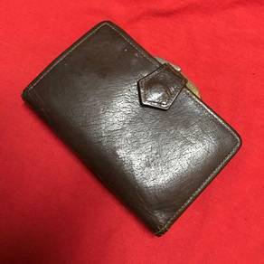 Leather Wallet -vintage