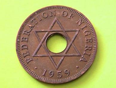 Nigeria 1 Penny 1959