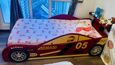 Kids Car Racing Bed – Excellent Condition