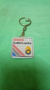 Esso Lubricant vintage acrylic keychain.