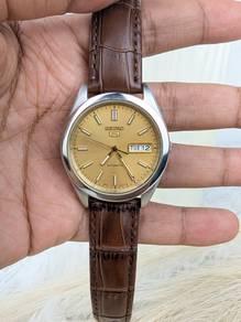 Seiko 5 Gold Dial 7s26-042 Automatic