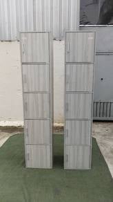 YD70AD Almari Buku 5Tier Wooden Bookcase with Door