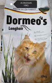 Dormeo's Long Hair Cat Food Makanan Kucing 10kg