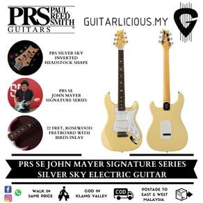PRS SE John Mayer Signature Series Silver - White