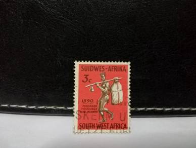 1965 Southwest Africa Stamp Mail Runner