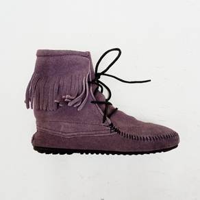 Minnetonka Purple Suede Chukka Boots