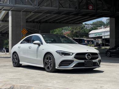 Mercedes Benz CLA35 35 AMG in KLCC, KUL