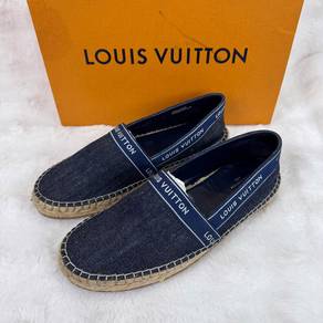 LV Denim Croisere Espadrilles in marine blue