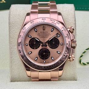 Rolex Daytona 18K Rose Gold Pink Dial 116505