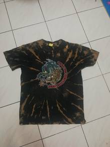 Vintage T-Shirt DRAGON TIGER Tie Dye Custom Sz M