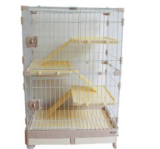Pet Cage Rabbit Cage Home Hamsters Sangkar Arnab