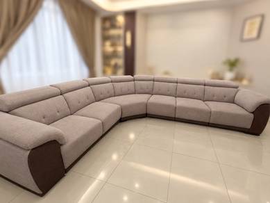 U-shaped sofa