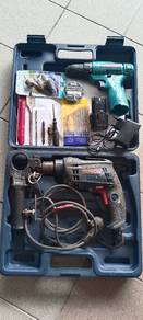 Bosch rotary drill and cordless drill